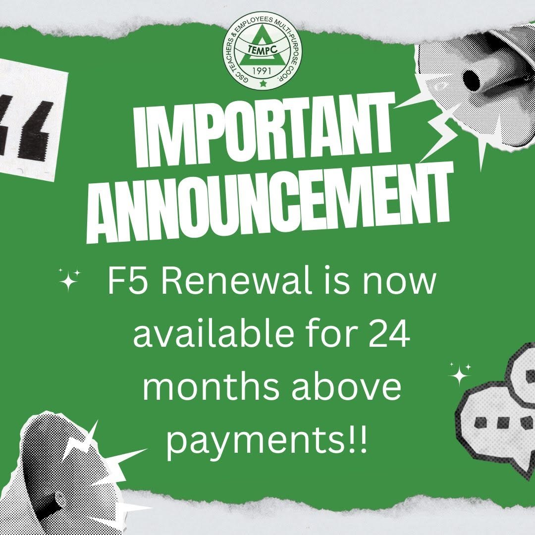 Updated F5 Loan Renewal Policy